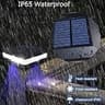 Sumaote 160-Lumen High-Efficiency Solar Post Cap Lights with Metal Bracket, 4-Pack