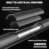 OEDRO All-Steel Two-Stair Running Boards for Jeep Wrangler JL 4-Door