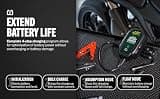 Battery Tender Junior 12V 750mA Automatic Trickle Battery Charger and Long-Term Maintainer