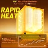 40L Large Foldable Electric Towel Warmer Bucket with Waterproof Fabric