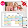 Smart 16-Inch Digital Wall Calendar With Seamless Google And iCloud Syncing