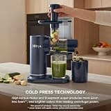 Ninja NeverClog Electric Slow Masticating Cold Press Juicer with Dual Filters