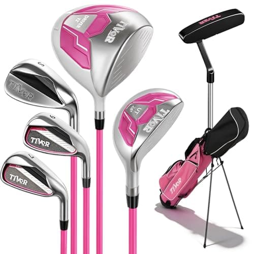 Precise AMG Complete Women's Right-Handed Golf Club Set with Stand Bag
