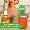 PURE MVP Heavy-Duty Aerospace Aluminum Manual Mason Jar Vacuum Pump Sealer Kit