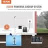 VEVOR 2500W Continuous Sump Pump Battery Backup Inverter with LCD Screen