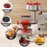 ARINOO 450W Commercial Electric Tomato Strainer with Dual-Channel Auto-Separation