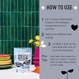 Molly's Suds Earth-Derived Unscented Flexible Dosing Dishwasher Powder