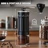 Ultra-Compact Mini Manual Coffee Grinder with 30g Capacity and 40 Adjustable Settings