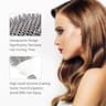 Aozzy Professional Ceramic Ion Thermal Round Barrel Hair Brush Set, 5-Piece