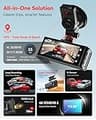 REDTIGER F7N Touch 4K Dual Dash Cam