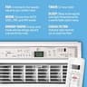 Perfect Aire 10,000 BTU Casement & Sliding Window Air Conditioner with Remote