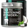 SUNATORIA Teeth Whitening Powder with Activated Coconut Charcoal and Bentonite Clay