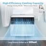 COWSAR 12,000 BTU U-Shaped Bracket-Free Window Air Conditioner System