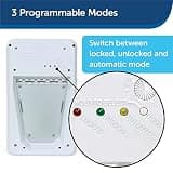 PetSafe Electronic Pet Door, Medium/Large Profile with Waterproof Collar Key