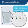PetSafe Electronic Pet Door, Medium/Large Profile with Waterproof Collar Key