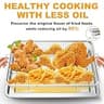 Donguli Extra-Large Stainless Steel Oven Air Fryer Basket Two-Piece Set