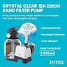 Intex 2800 GPH Krystal Clear Sand Filter Pump Upgrade for Above Ground Pools