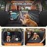 URPOWER Classic Hard Bottom Dog Hammock Backseat Extender with Mesh Viewing Window