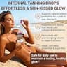 SustainWell Sugar-Free Vegan Tanning Gummies with Organic Carotenoids, Blueberry