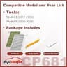 EPAuto CP681 Premium HVAC Activated Carbon Cabin Air Filter for Model 3 & Y