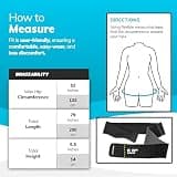 BraceAbility Hip Support Groin Brace with Non-Slip Backing for Sciatica
