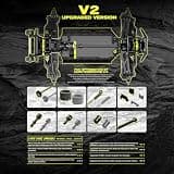 RIAARIO 1/10 Scale Brushless RC Monster Truck with 50+ MPH High Speed Capability