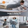 Comfytemp Extra Large Weighted Far Infrared Heating Pad with Ceramic Beads
