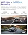 VIOFO A229 Pro 4K HDR Dual Dash Cam with Flagship STARVIS 2 Sensors & GPS