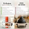 Non Toxic Air Fryer Pro 5-Quart 9-in-1 Glass Air Fryer with Rotisserie