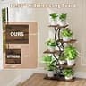 44-Inch 5-Tier Curved Corner Plant Stand Display Rack with Full Spectrum Lights