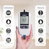 CURO L7 Portable Dual-Mode Blood Cholesterol and Glucose Testing Meter