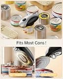 HouseSapp Rechargeable Type-C Electric Portable Automatic Handheld Can Opener