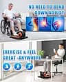 Putnen Under Desk Electric Elliptical Machine with 12 Adjustable Speeds