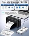 Phomemo 241BT Wireless Thermal Shipping Label Printer, Bluetooth App Enabled
