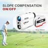 REVASRI Golf Rangefinder with External Slope Switch, Pin Lock and 1000-Yard Range