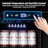 Tylza 15-Inch Built-In Outdoor Beverage Refrigerator with Smart Memory
