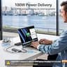 Acer 5-in-1 USB-C Hub with 4K@60Hz HDMI and 100W Power Delivery Pass-through