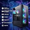 STGAubron Gaming PC Bundle with Intel Core i7, RTX 2060 Super, 24" Monitor