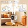 LEVOIT OasisMist 450S Smart Warm and Cool Mist Dual-Duct Humidifier, 4.5L