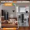 World's First 60g Large Capacity Manual Coffee Grinder with Stainless Steel Burrs