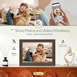 NexFoto 13.5-Inch Elite 3K Touchscreen WiFi Digital Picture Frame (64GB)