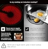 Lazy K 11-Inch Silicone Induction Cooktop Mat for Active Stovetop Cooking