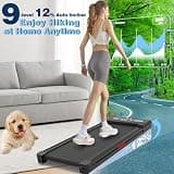 TRAILVIBER Walking Pad Treadmill with 12% Auto Incline & 450 lb Capacity