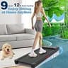 TRAILVIBER Walking Pad Treadmill with 12% Auto Incline & 450 lb Capacity