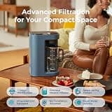 Bluevua RO100ROPOT-Lite Countertop RO Water System with UV & Remineralization