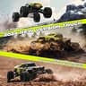 AMORIL 1/10 RTR Brushless RC Monster Truck with Upgradable Geometric Structure