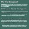 HeartsCare C1 Plus Total Cholesterol Meter Test Kit with Bluetooth Sync