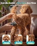 oneisall Heavy-Duty Cordless Dog Clippers for Doodles and Thick Curly Coats