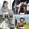 Kinhowly Portable Neck Fan, 6000mAh Battery, Fast Charging, LED Display