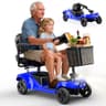 AXADA 4-Wheel Heavy-Duty Foldable Mobility Scooter